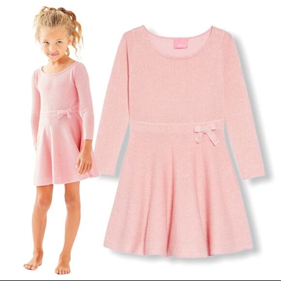 Lilly Pulitzer Other - Lilly Pulitzer Carynn paradise pink sweater dress girls size XL 12/14